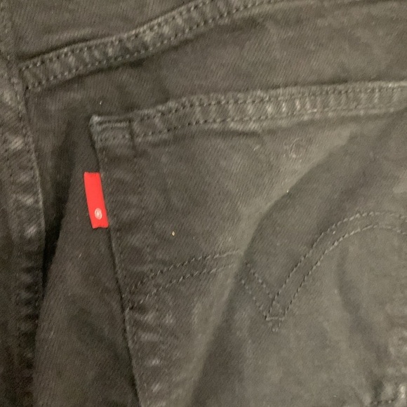 Levi’s premium ribcage straight ankle black jeans - Picture 6 of 7